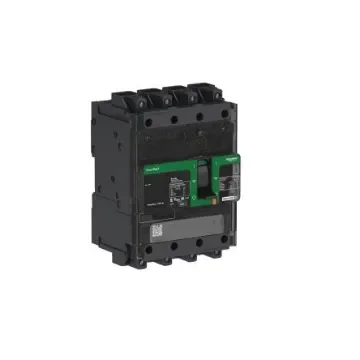 Schneider Electric, PowerPact B Circuit breaker 4P 25A, Breaking Capacity 14 KA, Clip-On - BDL46025LU product image