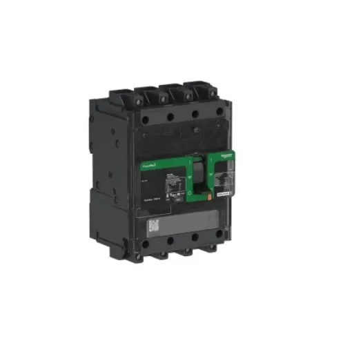Schneider Electric, PowerPact B Circuit breaker 4P 35A, Breaking Capacity 18 KA, Clip-On - BDL46035LU product image