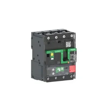 Schneider Electric, ComPacT NSX Circuit breaker 4P 25A, Breaking Capacity 85 KA, Fixed Mount - C11F44V025B product image