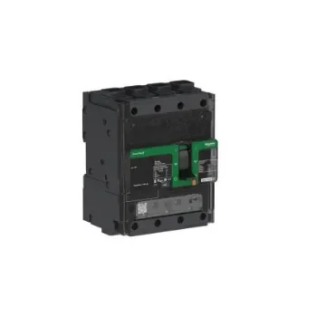 Schneider Electric, PowerPact B Circuit breaker 4P 100A, Breaking Capacity 18 KA, Clip-On - BDF46100 product image