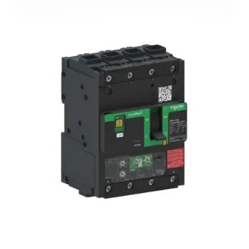 Schneider Electric, ComPacT NSX Circuit breaker 4P 25A, Breaking Capacity 16 KA, Fixed Mount - C11E44V025L product image