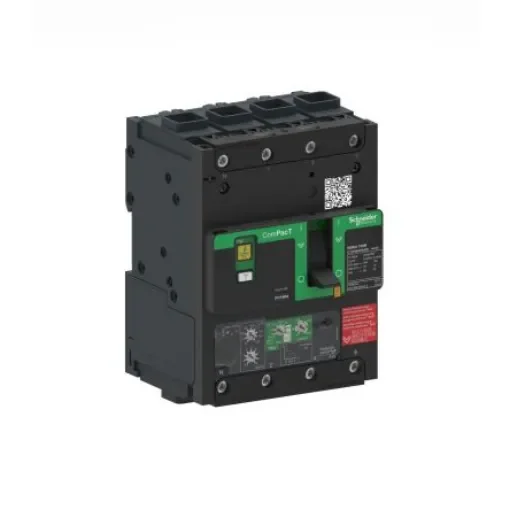 Schneider Electric, ComPacT NSX Circuit breaker 4P 25A, Breaking Capacity 16 KA, Fixed Mount - C11E44V025L product image