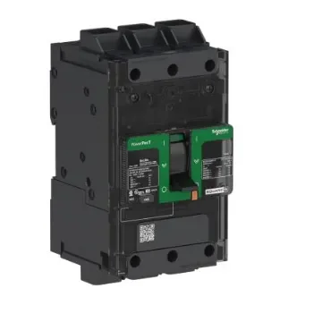 Schneider Electric, PowerPact Circuit breaker 3P 50A, Breaking Capacity 65 KA, Clip-On - BJL36050LU product image