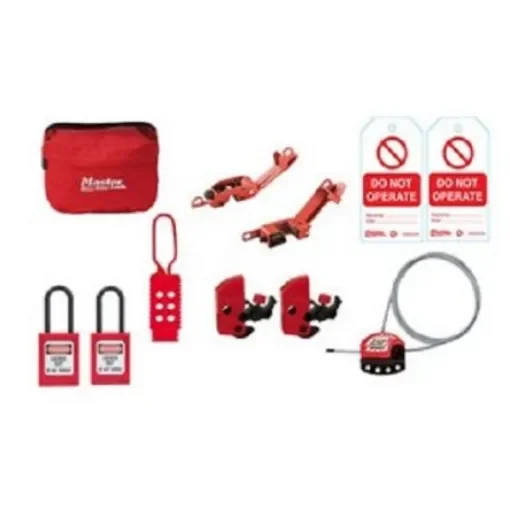 Master Lock Red Lockout Kit - MAINTKIT-EN product image
