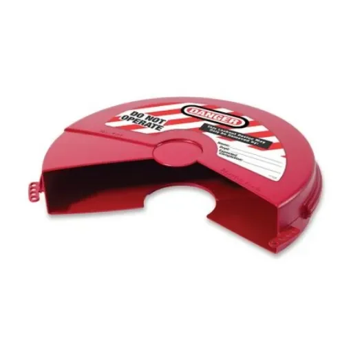 Master Lock Red Zenex Thermoplastic Gate Valve Lockout - 484 product image