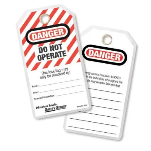 12 x 'Do Not Operate' Lockout Tag - 497A product image