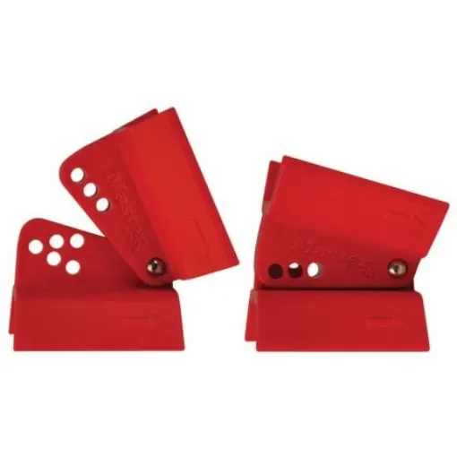 Master Lock Red Zenex Thermoplastic Butterfly Valve Lockout - S3920 product image