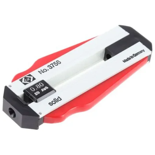 CK T3756 Series Wire Stripper, 0.8mm Max, 98 mm Overall - T3756 80 product image