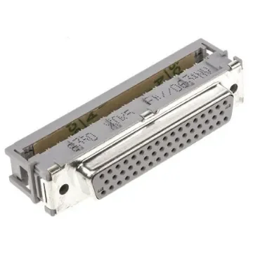 3M 8300 50 Way Right Angle Cable Mount D-sub Connector Socket, 2.74mm Pitch - 8350-6005 product image