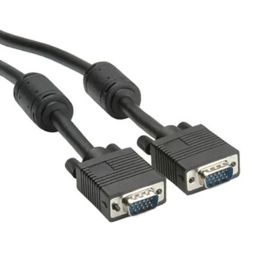 Roline Male VGA to Male VGA Cable, 2m Black - 11.04.5652-20 product image
