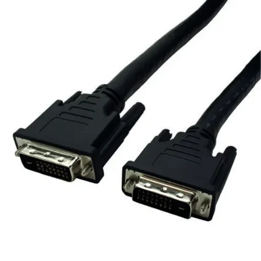 Roline, Male DVI-D Dual Link to Male DVI-D Dual Link  Cable, 20mBlack sheathCopper Foil shielding - 11.04.5599-3 product image