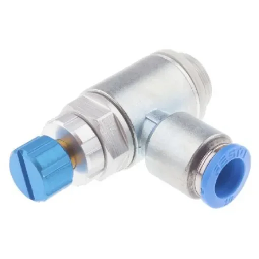 Festo GRLA Series Tube Exhaust Valve, 10mm Tube Inlet Port, 534343 - GRLA-3/8-QS-10-RS-D product image