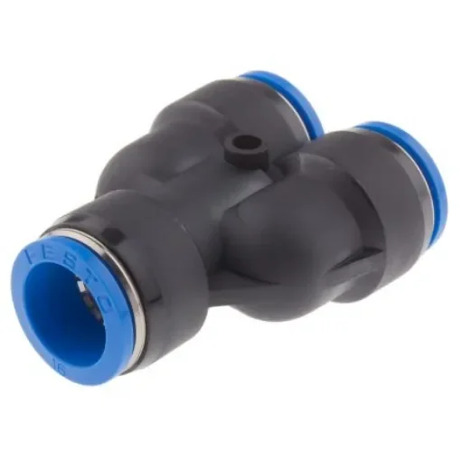 Festo QSY Series Y Tube-to-Tube Adaptor, Push In 16 mm to Push In 16 mm, Tube-to-Tube Connection Style, 130609 - QSY-16 product image