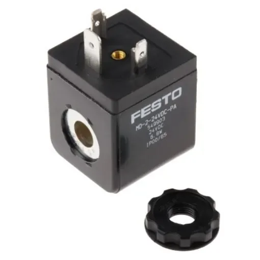 Festo Series MD-2 24 V dc Solenoid Valve Coil - MD-2-24VDC-PA product image