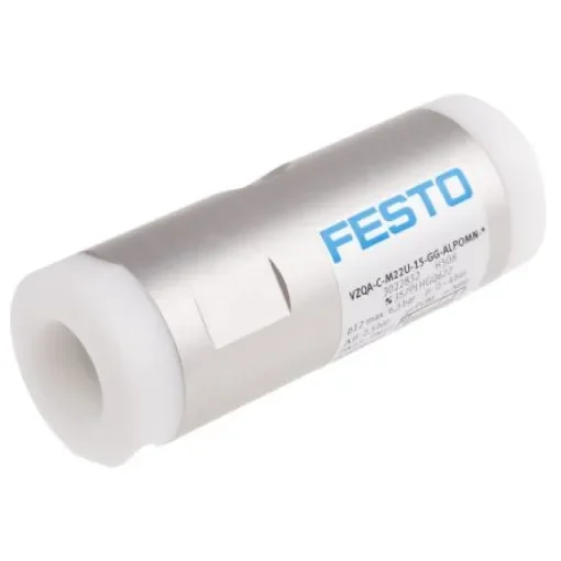 Festo VZQA Series Threaded Pinch Valve, 3022832 - VZQA-C-M22U-15-GG-ALPOMN-4 product image