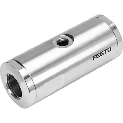Festo VZQA Series Threaded Pinch Valve, 3022829 - VZQA-C-M22U-15-GG-V4V4E-4 product image