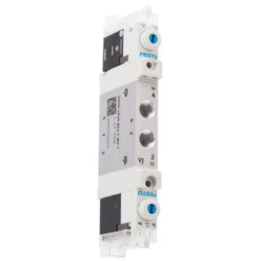 Festo 5/2 Pneumatic Solenoid Valve - Solenoid/Solenoid M7 VUVG Series 24V dc, 8042548 - VUVG-LK10-B52-T-M7-1H2L-S product image