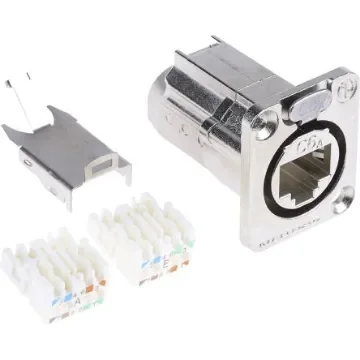 Neutrik, etherCON CAT6A D shape IDC Connector for use with etherCON Connectors - NE8FDX-Y6 product image