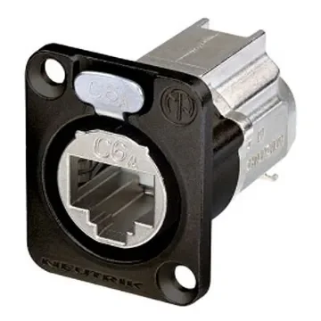 Neutrik, etherCON CAT6A D shape IDC Connector for use with etherCON Connectors - NE8FDX-Y6-B product image