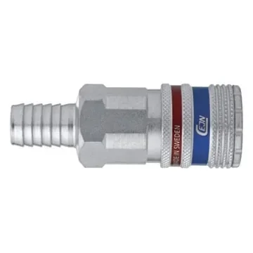 CEJN Brass, Stainless Steel Male Pneumatic Quick Connect Coupling, 8mm Hose Barb - C103202003 product image