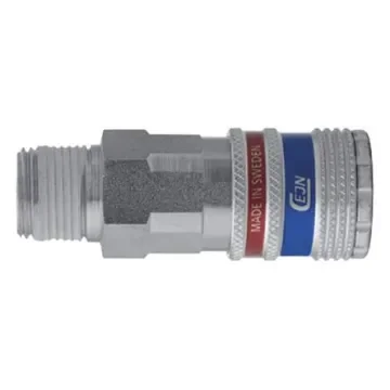 CEJN Brass, Stainless Steel Male Pneumatic Quick Connect Coupling, R 3/4 Male Threaded - C104102157 product image