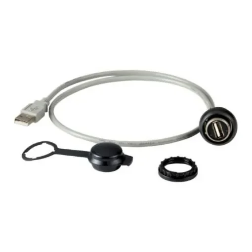 Eaton M22 Cable, 600mm, Grey PVC Sheath - 147535 M22S-USB-SA product image