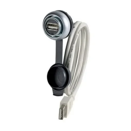 Eaton M22 Cable, 1.5m, Grey PVC Sheath - 147543 M22-USB-SA-150 product image