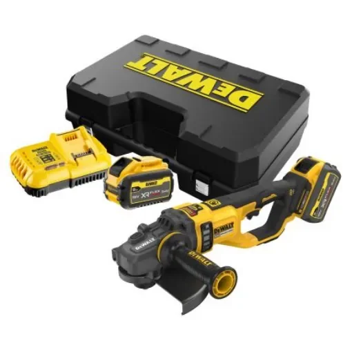 DeWALT DCG460X2-QW 230mm Cordless Angle Grinder, Euro Plug product image