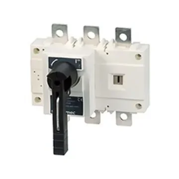 Socomec 3P Pole Isolator Switch - 250A Maximum Current, 132kW Power Rating, IP20 - 26003026 product image