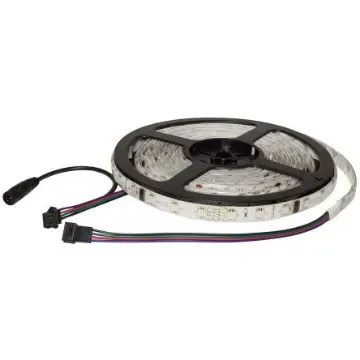 PowerLED 12V dc RGB LED Strip Light, 5m Length - F10-RGBD-12-48-65-FP product image