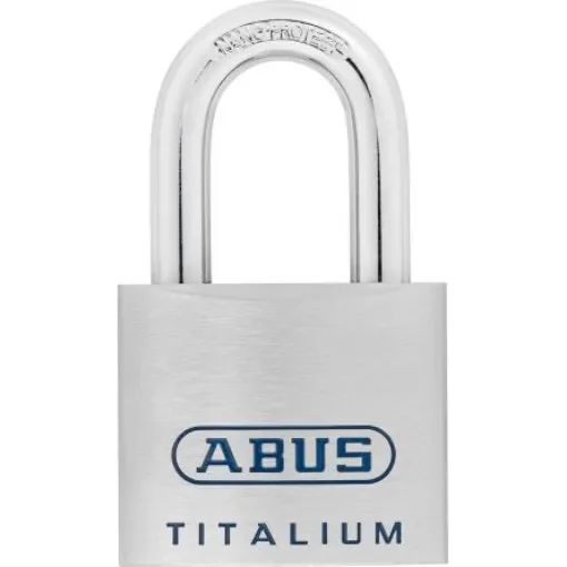 ABUS Key Weatherproof Titanium Safety Padlock, 11mm Shackle, 60mm Body - 70879 product image