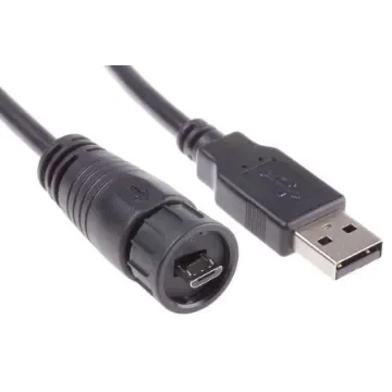 RS PRO , Male Micro USB B to Male USB A, 2m - 1223018 product image