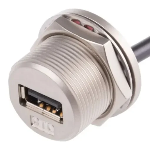 RS PRO USB 2.0, Male USB A to Female USB A, 200mm - 1223024 product image