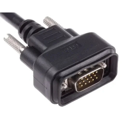 RS PRO Male 15 Pin D-sub Unterminated Serial Cable, 2m PVC - 1223041 product image
