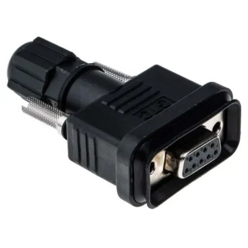 RS PRO 9 Way Cable Mount D-sub Connector Socket - 1223043 product image