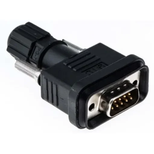 RS PRO 9 Way Cable Mount D-sub Connector Plug - 1223044 product image