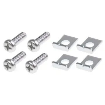 RS PRO Aluminium Gear Rack Rail Fixing Kit, 11.4mm Long - 1223447 product image