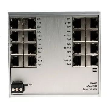 HARTING 16 Port Ethernet Switch - 24024160010 product image