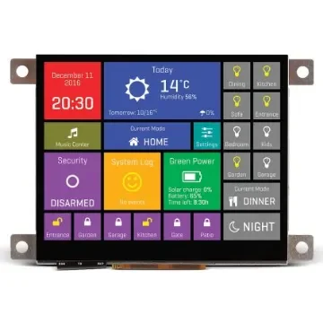 MikroElektronika MIKROE-2277 TFT LCD Colour Display / Touch Screen, 3.5in SVGA, 240 x 320pixels product image