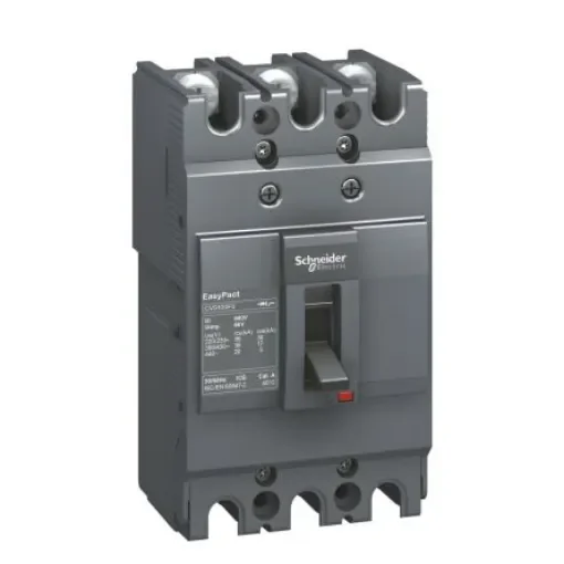Schneider Electric, EasyPacT CVS Circuit breaker 3P 60A, Breaking Capacity 50 KA, Fixed Mount - LV510841P product image