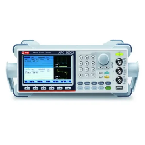 RS PRO AFG-30022 Function Generator, 1µHz Min, 20MHz Max, FM Modulation, Variable Sweep - 1225621 product image