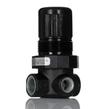 Norgren G 1/4 Pneumatic Regulator - 0.3bar to 7bar, 1/4in, 20bar max. input - R07-200-RNKG product image