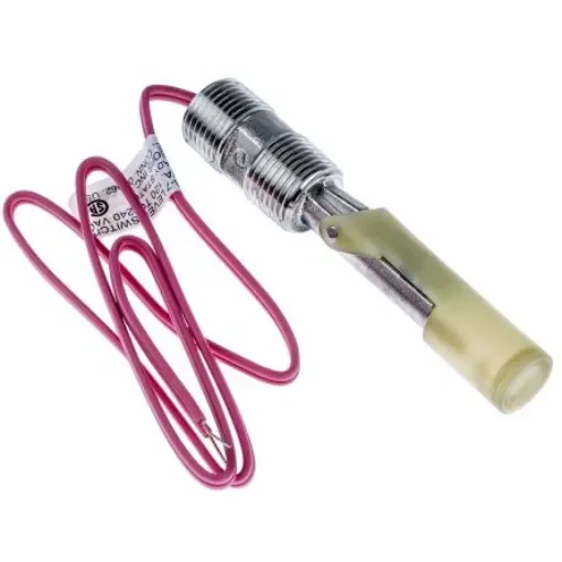 Gems Sensors LS-7 Series Horizontal Stainless Steel 316 Float Switch, Float, 610mm Cable, SPST NO/NC - 164850 product image