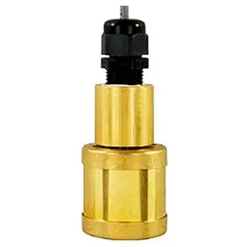 Gems Sensors LS-750 Series Vertical Brass Float Switch, Float, 7.62m Cable, SPST NC - 149350 product image