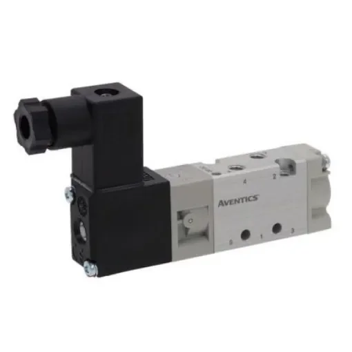 EMERSON – ASCO 5/2 Pneumatic Solenoid Valve - Solenoid/Pilot Metric M5 519 Series 24V ac - 519 00 002 product image