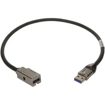 HARTING USB 3.0, Male USB A to Female USB A, 1.5m - 09455451932 product image