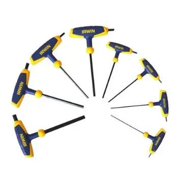 Irwin 8 piece T Shape Metric Hex Key Set, 2mm - T10771 product image