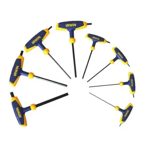 Irwin 8 piece T Shape Metric Hex Key Set, 2mm - T10771 product image