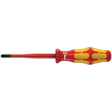 Wera Pozidriv Insulated Screwdriver, PZ1 Tip, 80 mm Blade, VDE/1000V, 161 mm Overall - 05020132001 product image