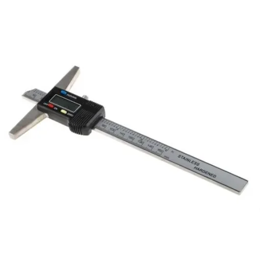 RS PRO 150mm  Imperial & Metric Depth Gauge, Stainless Steel - 1230919 product image